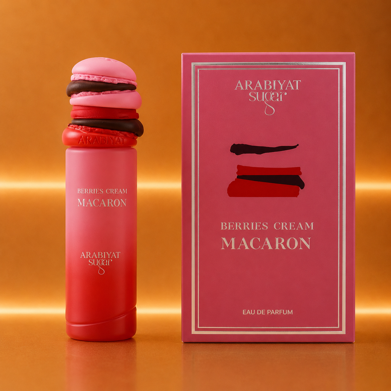 Berries Cream Macaron