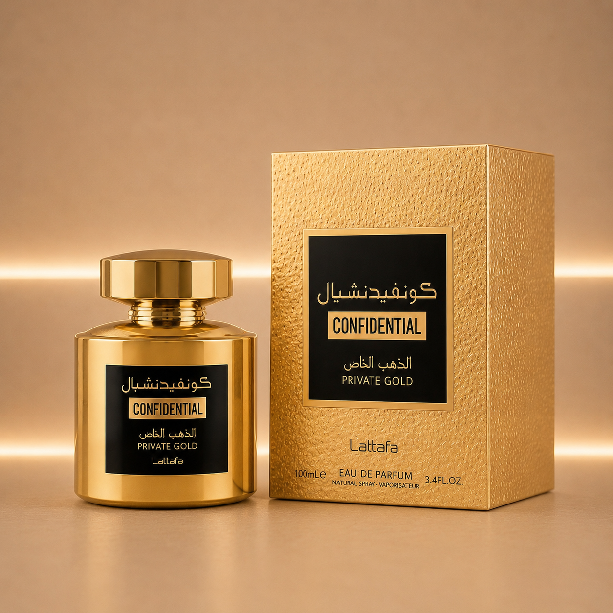 Lattafa -Confidential private gold