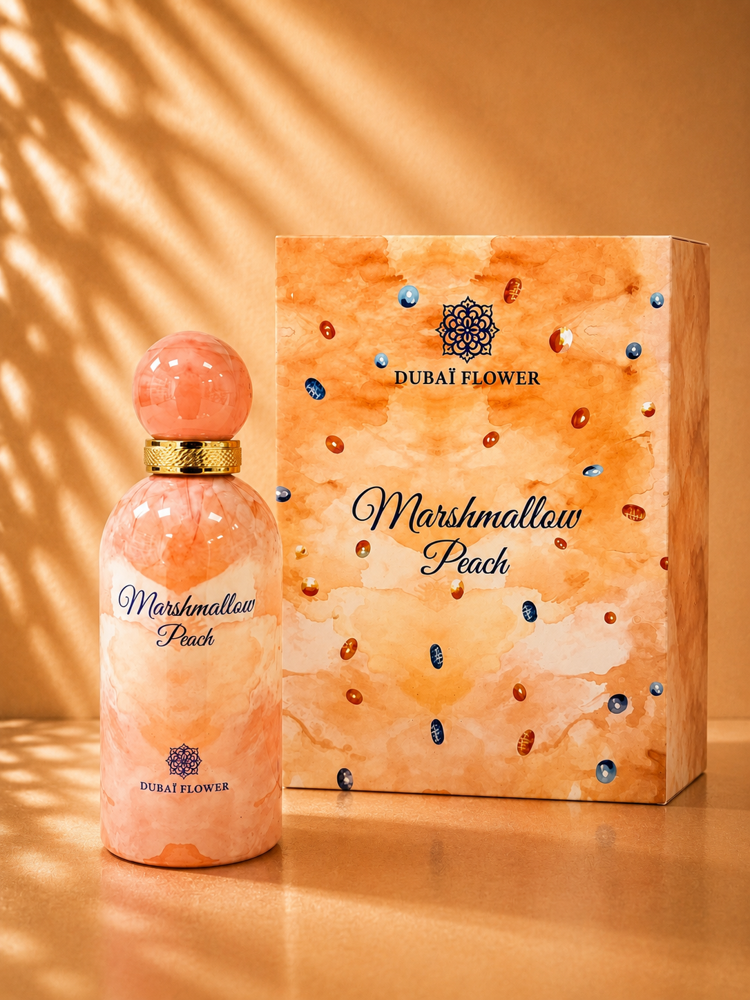 Dubaï Flower -Marshmallow Peach